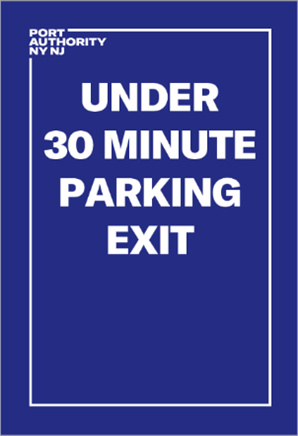 Image - Under 30 Minute Parking Exit